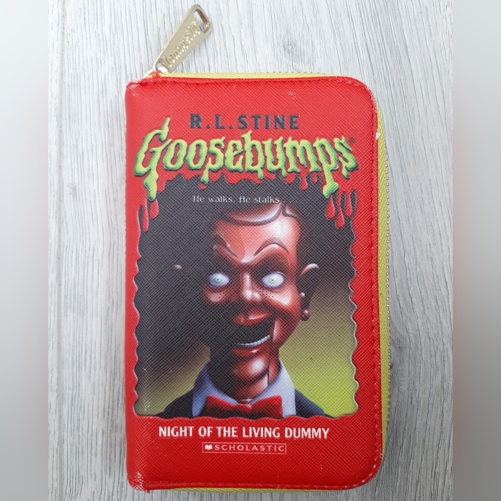 Loungefly Goosebumps Zip Around Wallet Night of the Living Dummy